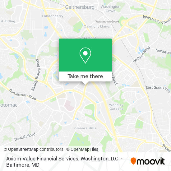Mapa de Axiom Value Financial Services