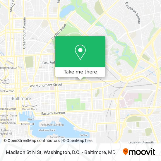 Mapa de Madison St N St