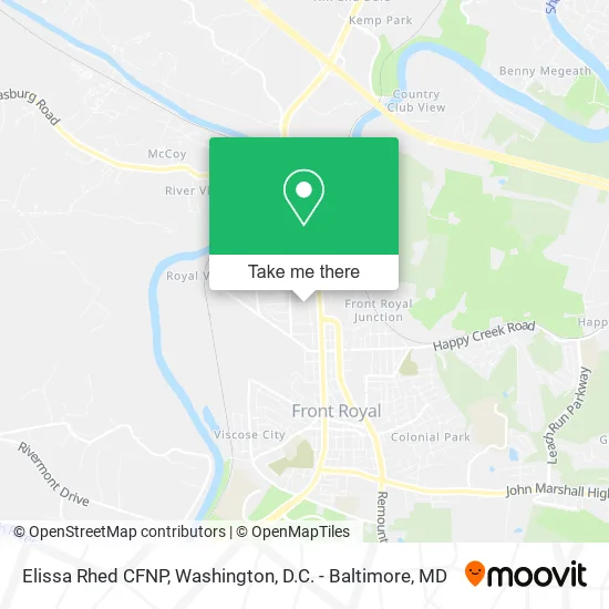 Elissa Rhed CFNP map