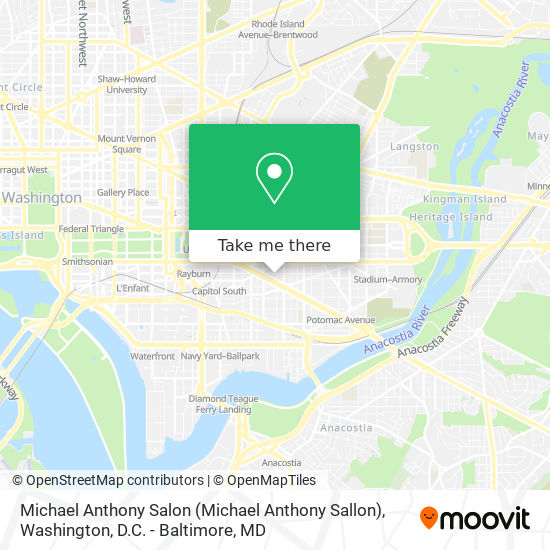 Mapa de Michael Anthony Salon (Michael Anthony Sallon)