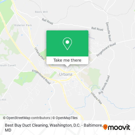 Best Buy Duct Cleaning map