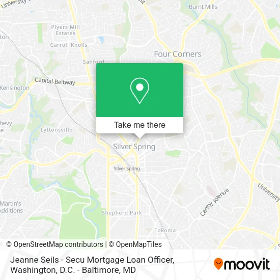 Jeanne Seils - Secu Mortgage Loan Officer map