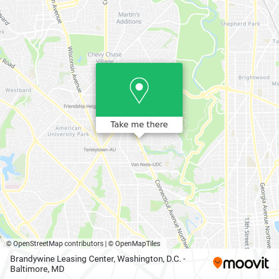 Brandywine Leasing Center map