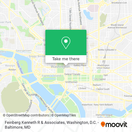 Feinberg Kenneth R & Associates map