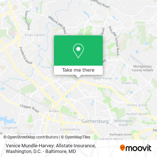 Mapa de Venice Mundle-Harvey: Allstate Insurance