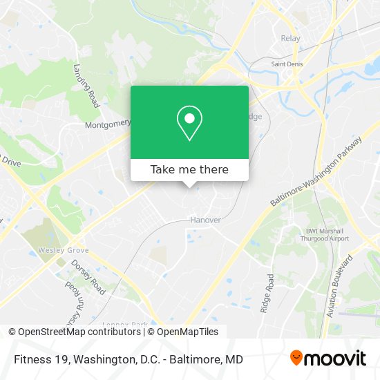 Fitness 19 map