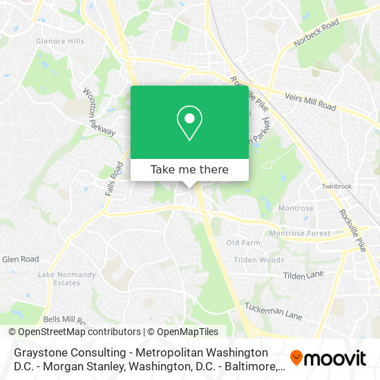 Mapa de Graystone Consulting - Metropolitan Washington D.C. - Morgan Stanley