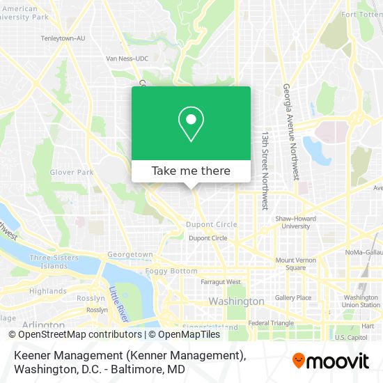 Keener Management (Kenner Management) map