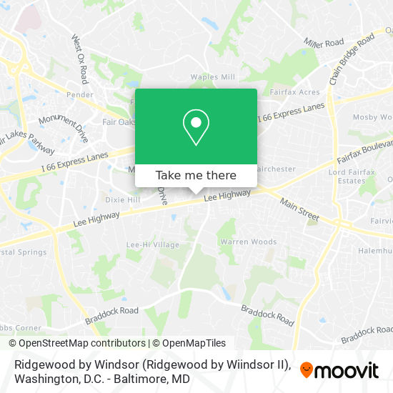 Mapa de Ridgewood by Windsor (Ridgewood by Wiindsor II)