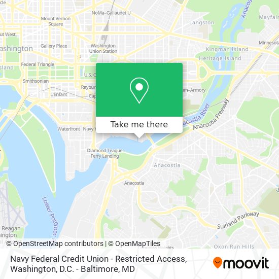 Navy Federal Credit Union - Restricted Access map