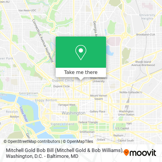 Mitchell Gold Bob Bill map