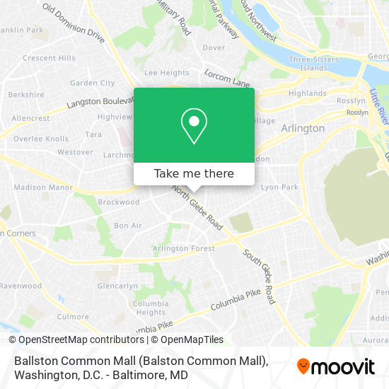 Ballston Common Mall (Balston Common Mall) map