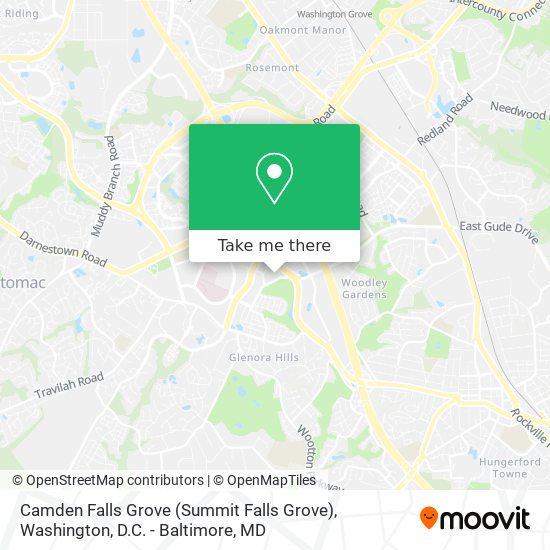 Camden Falls Grove (Summit Falls Grove) map