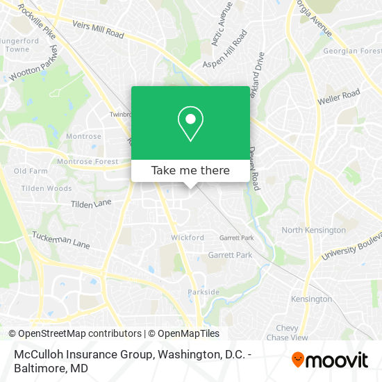 Mapa de McCulloh Insurance Group