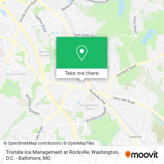 Tristate Ice Management at Rockville map