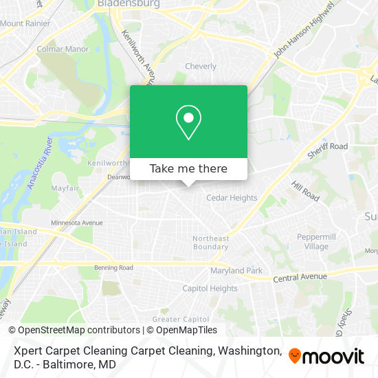 Mapa de Xpert Carpet Cleaning Carpet Cleaning