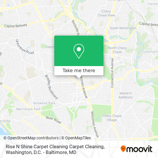 Rise N Shine Carpet Cleaning Carpet Cleaning map