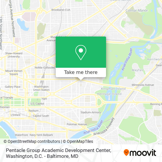 Pentacle Group Academic Development Center map