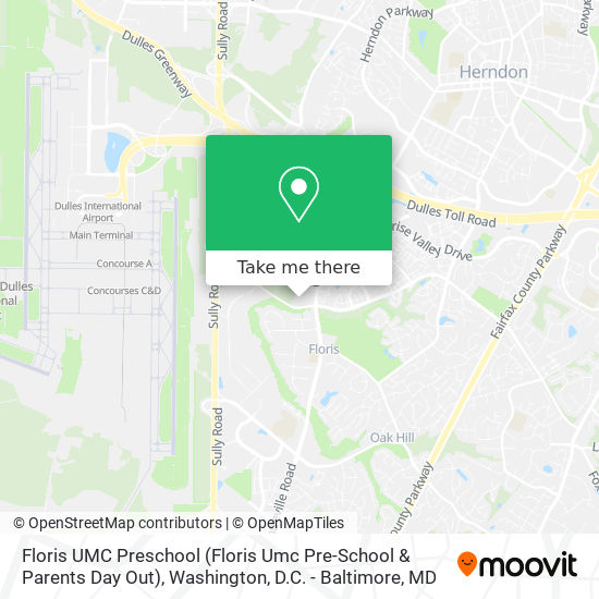 Floris UMC Preschool (Floris Umc Pre-School & Parents Day Out) map