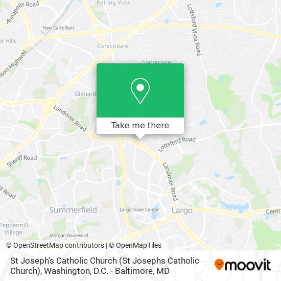 Mapa de St Joseph's Catholic Church (St Josephs Catholic Church)