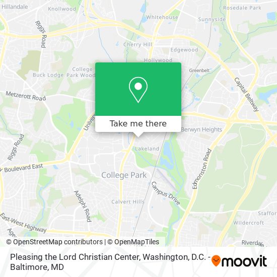 Pleasing the Lord Christian Center map