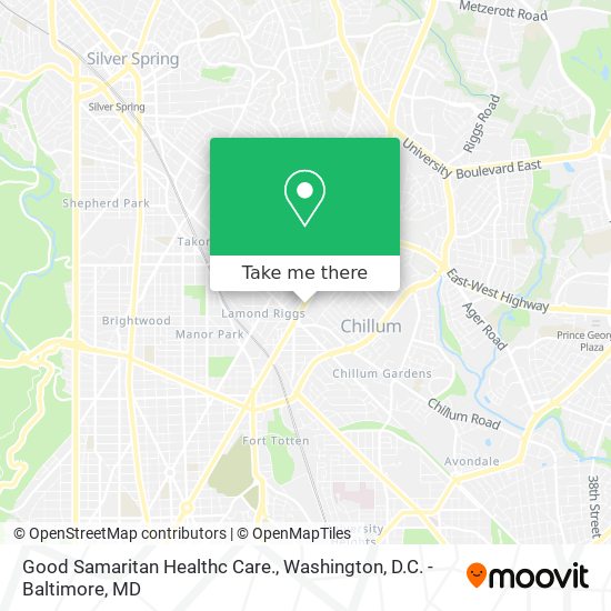 Good Samaritan Healthc Care. map