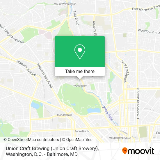 Union Craft Brewing (Union Craft Brewery) map