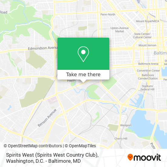 Spirits West (Spirits West Country Club) map