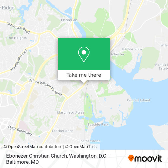 Ebonezer Christian Church map