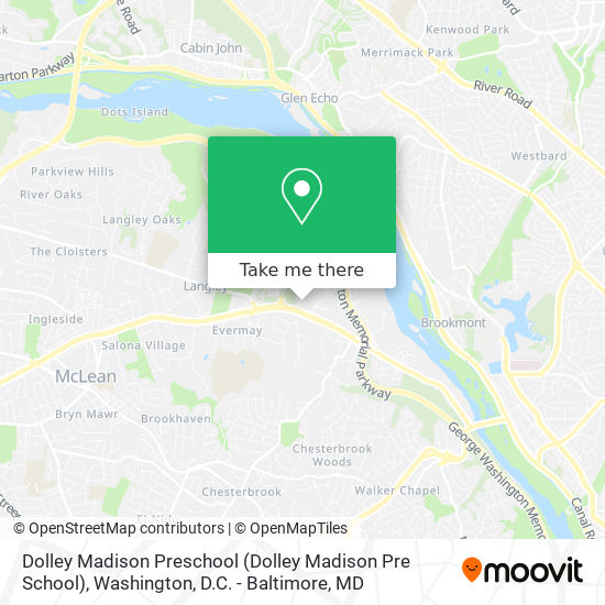Dolley Madison Preschool (Dolley Madison Pre School) map
