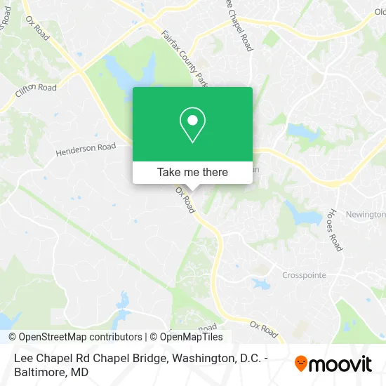 Lee Chapel Rd Chapel Bridge, Fairfax Station, VA 22039 map
