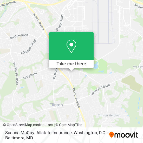 Susana McCoy: Allstate Insurance map