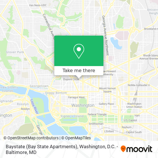 Baystate (Bay State Apartments) map