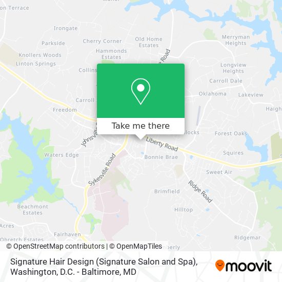 Signature Hair Design (Signature Salon and Spa) map