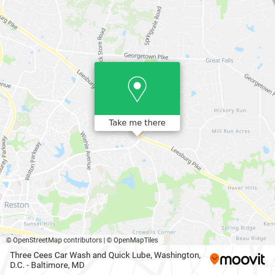 Three Cees Car Wash and Quick Lube map