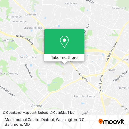 Massmutual Capitol District map