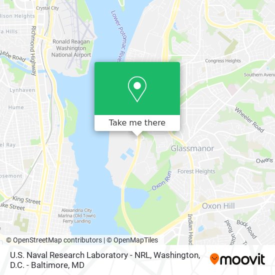 U.S. Naval Research Laboratory - NRL map
