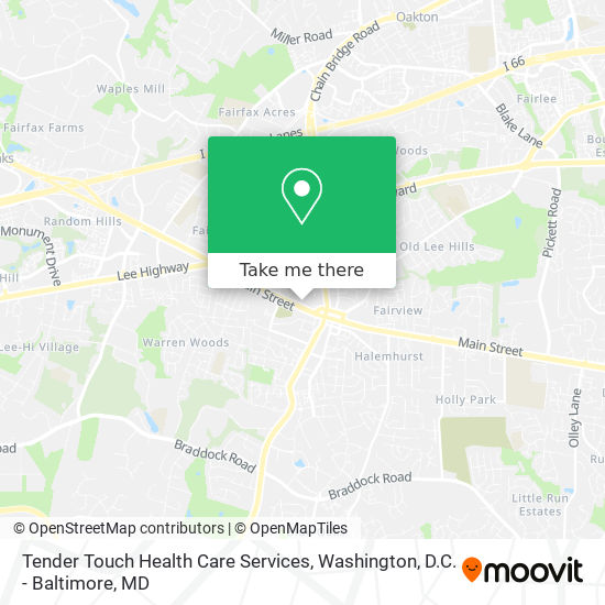 Tender Touch Health Care Services map