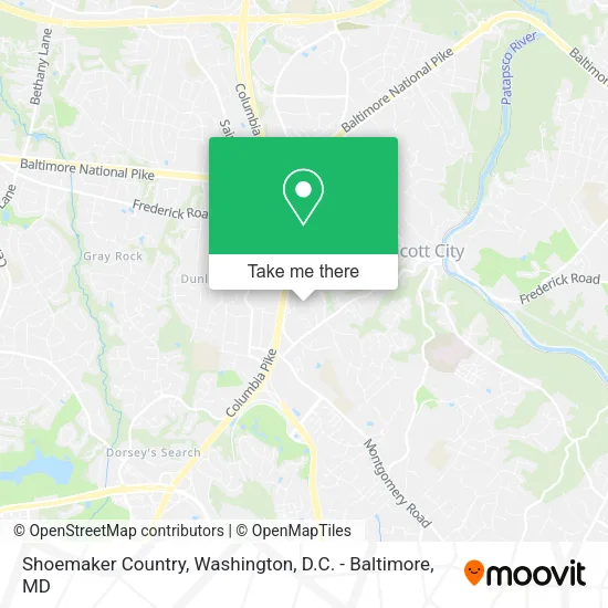 Shoemaker Country map