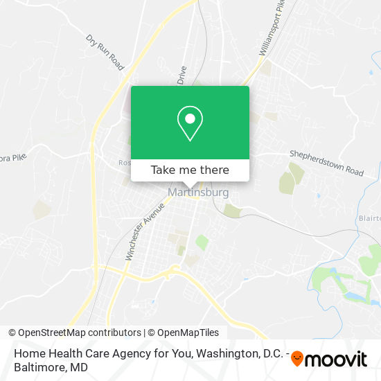 Mapa de Home Health Care Agency for You