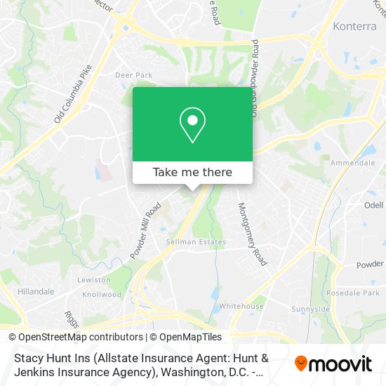 Stacy Hunt Ins (Allstate Insurance Agent: Hunt & Jenkins Insurance Agency) map