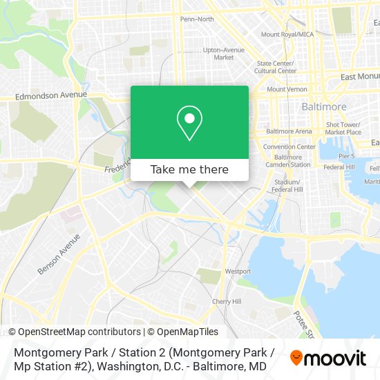 Montgomery Park / Station 2 map