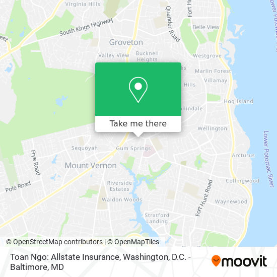 Toan Ngo: Allstate Insurance map