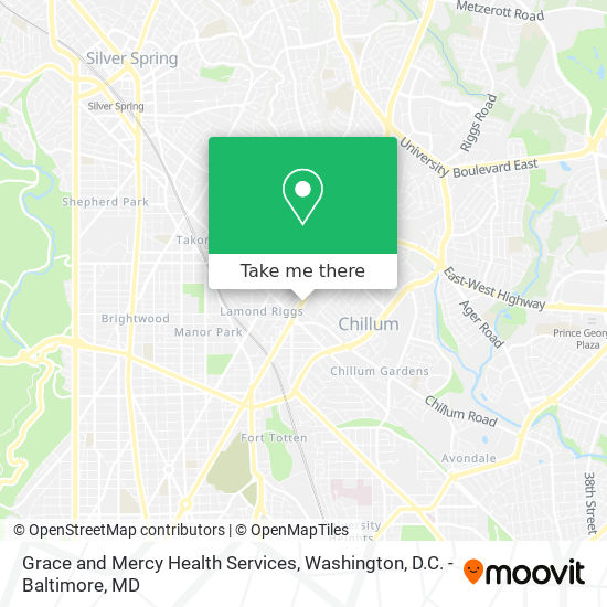 Mapa de Grace and Mercy Health Services