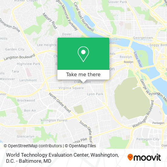 World Technology Evaluation Center map