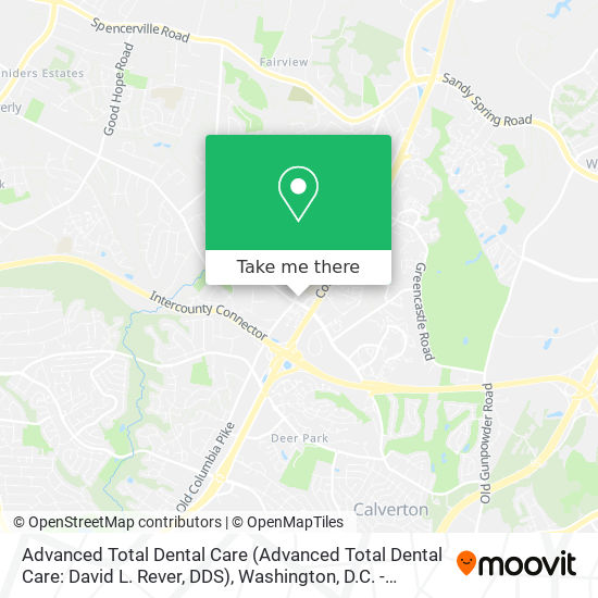 Mapa de Advanced Total Dental Care (Advanced Total Dental Care: David L. Rever, DDS)