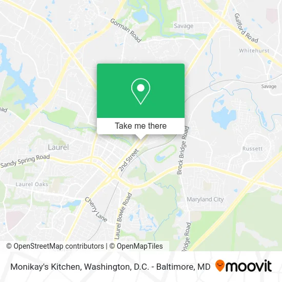 Monikay's Kitchen map