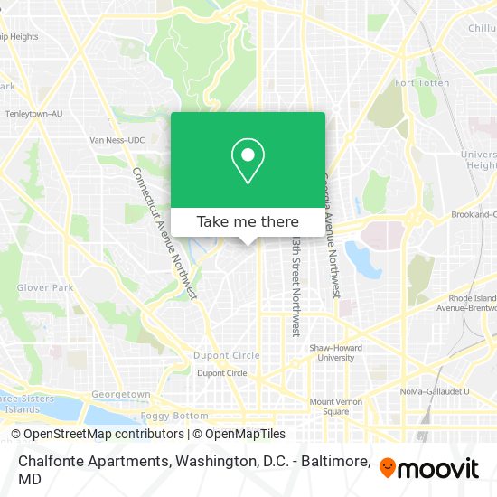 Chalfonte Apartments map
