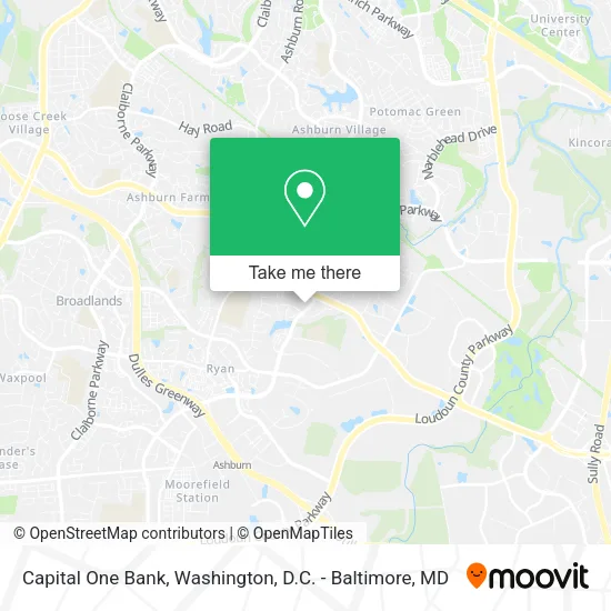 Capital One Bank map