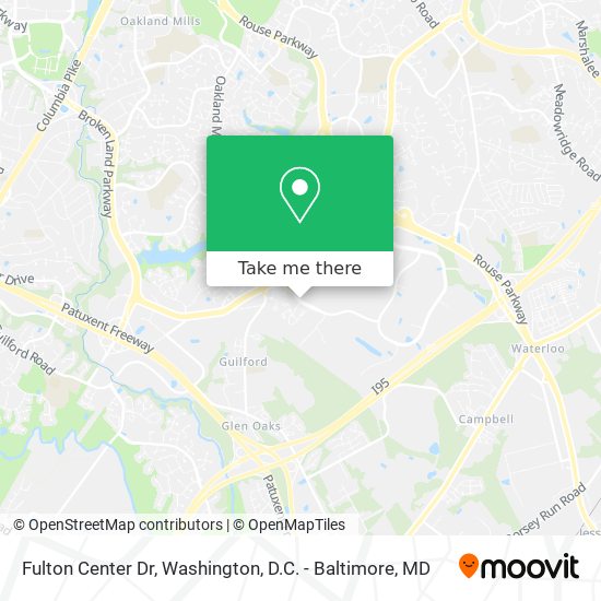 Mapa de Fulton Center Dr
